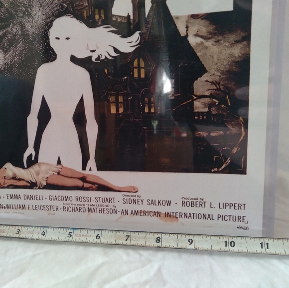 "The Last Man On Earth" Horror Science Fiction Movie Poster - Picture 5 of 7